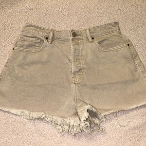Pacsun Vintage High Rise Jean Shorts